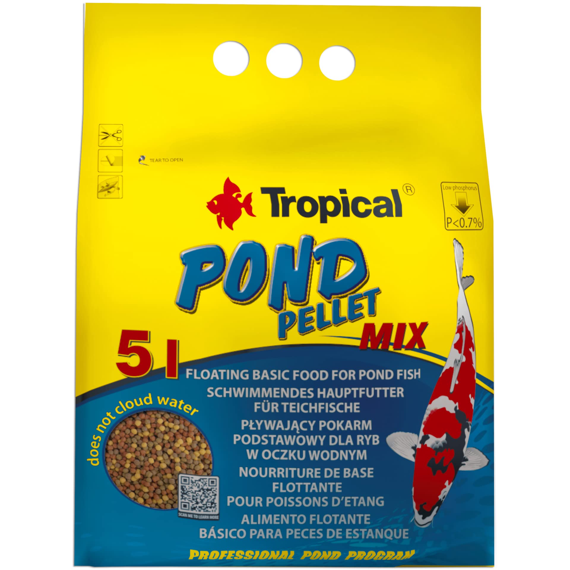 tropical-pond-pellet-mix-schwimmfutter-5-l-650-g image 4