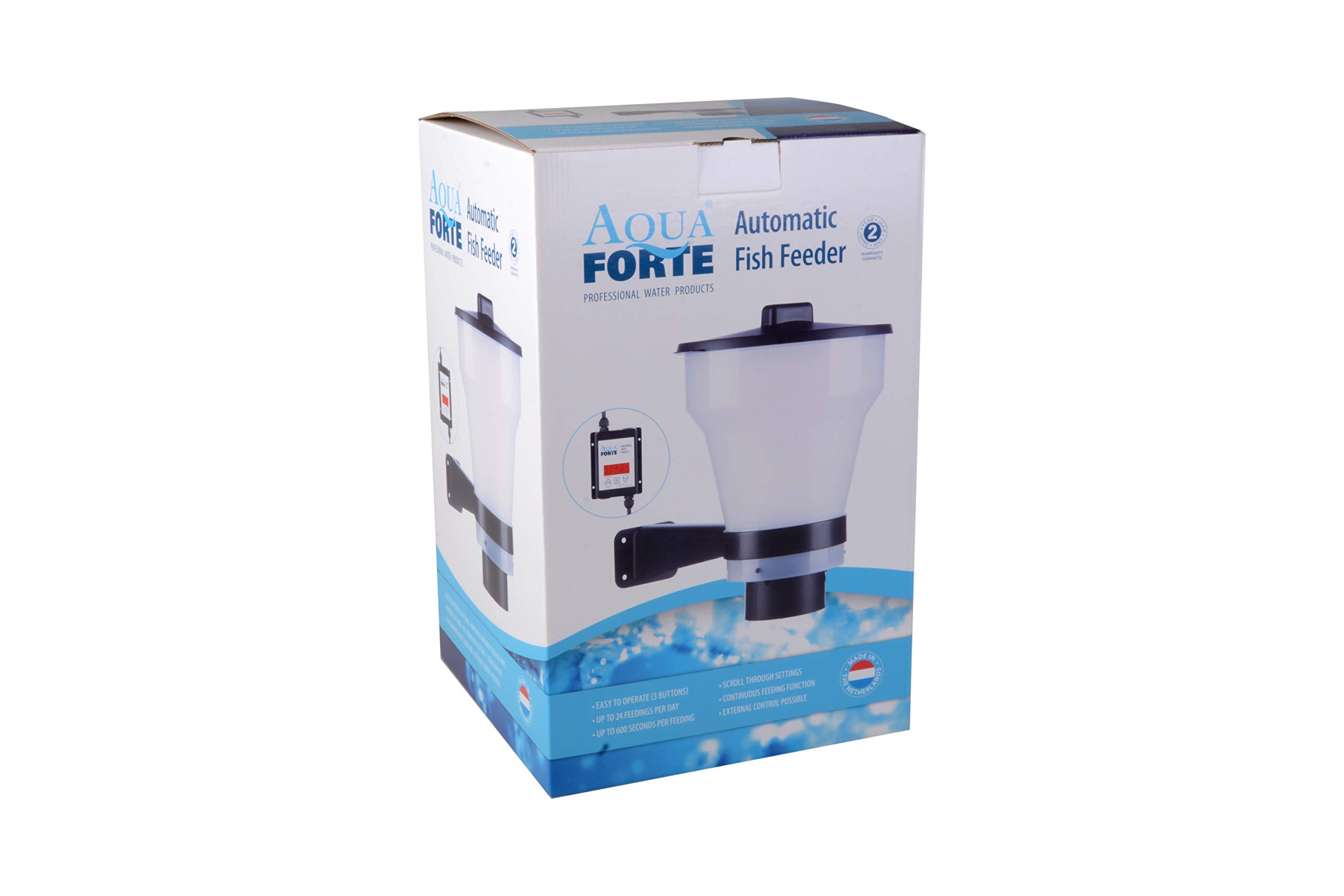 aquaforte-xclear-fish-feeder-futterautomat-7-l-grau-2-9-mm-pellets image 6