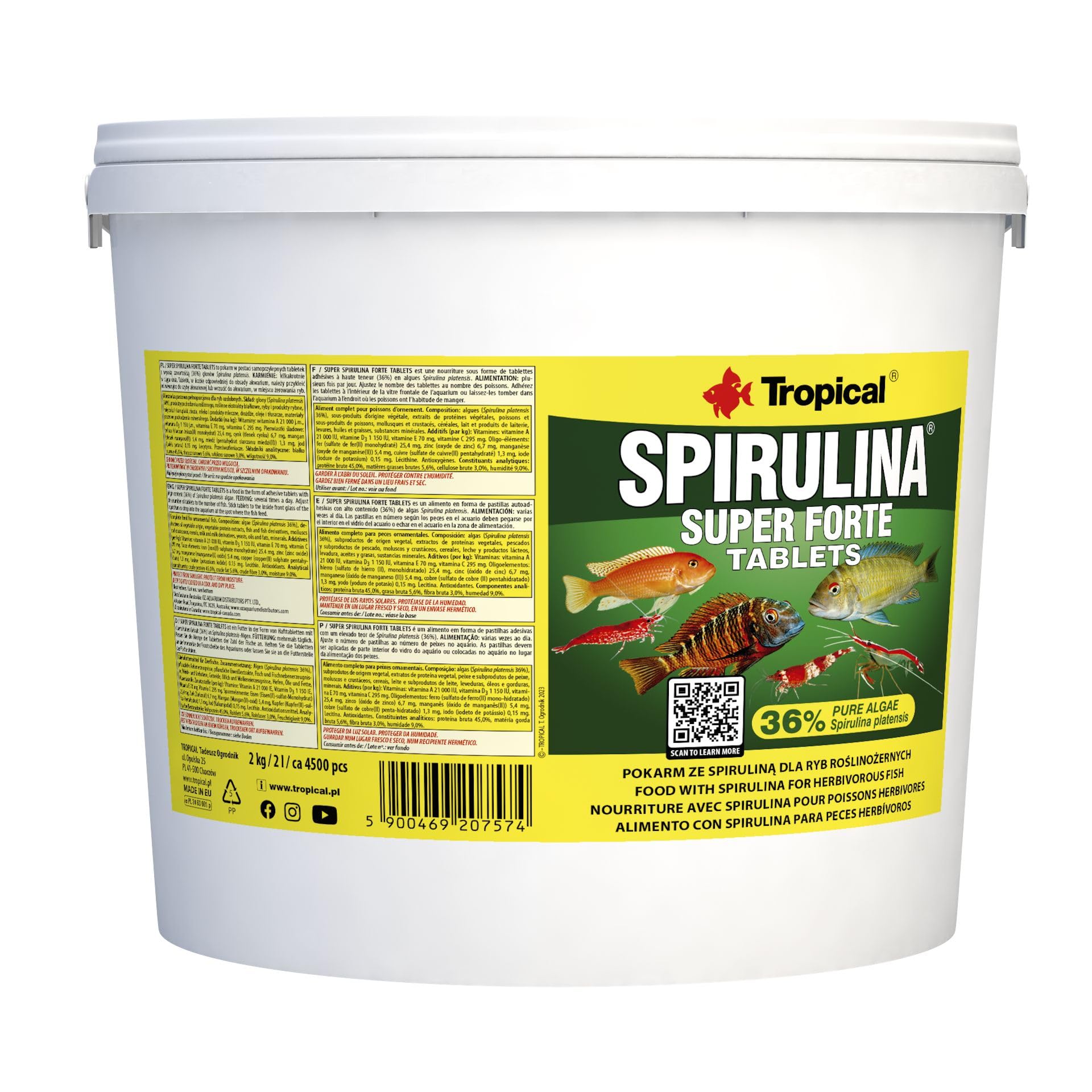 tropical-super-spirulina-forte-tablets-haft-tabletten-2000-g image 1