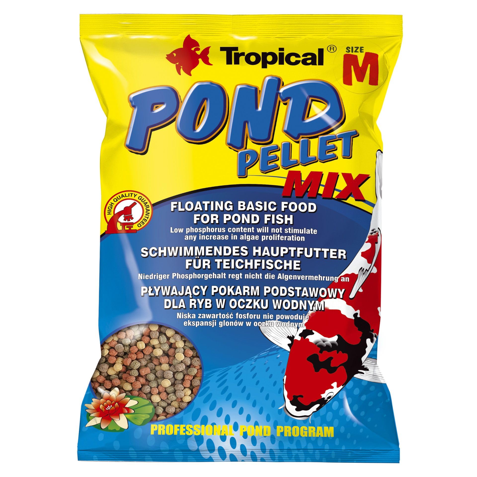 tropical-pond-pellet-mix-size-m-1l-teichfutter-f-r-koi-und-goldfische image 1