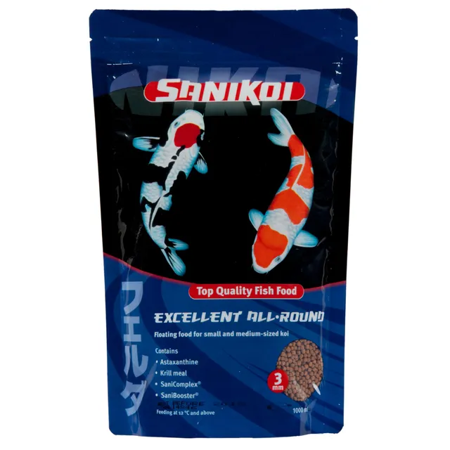 velda-sanikoi-all-round-schwimmende-fischfutter-pellets-3-mm-10-l image 1