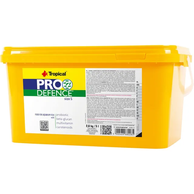 tropical-pro-defence-size-s-5l-fischfutter-mit-probiotikum-f-r-kleine-aquarienfi image 1
