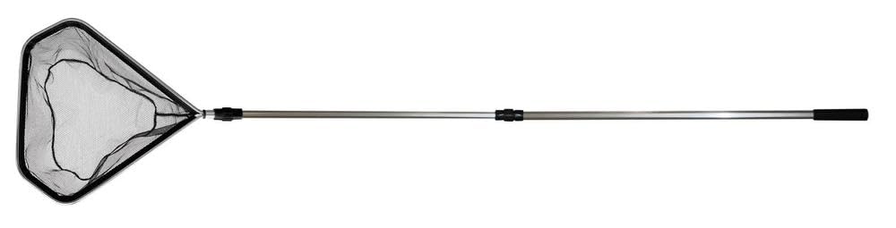 s-ll-82206-teichkescher-dreieckig-teleskop-70-150-cm-aluminium-f-r-fische-und-te image 1