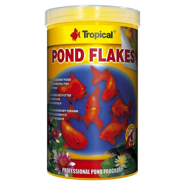 tropical-pond-flakes-1000-ml-145-g-flockenfutter image 1