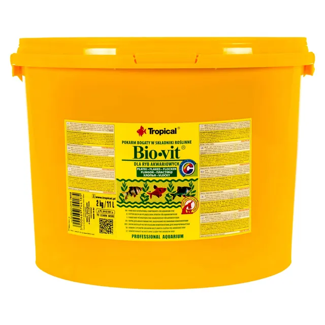 tropical-bio-vit-pflanzliches-flockenfutter-11000-g image 1