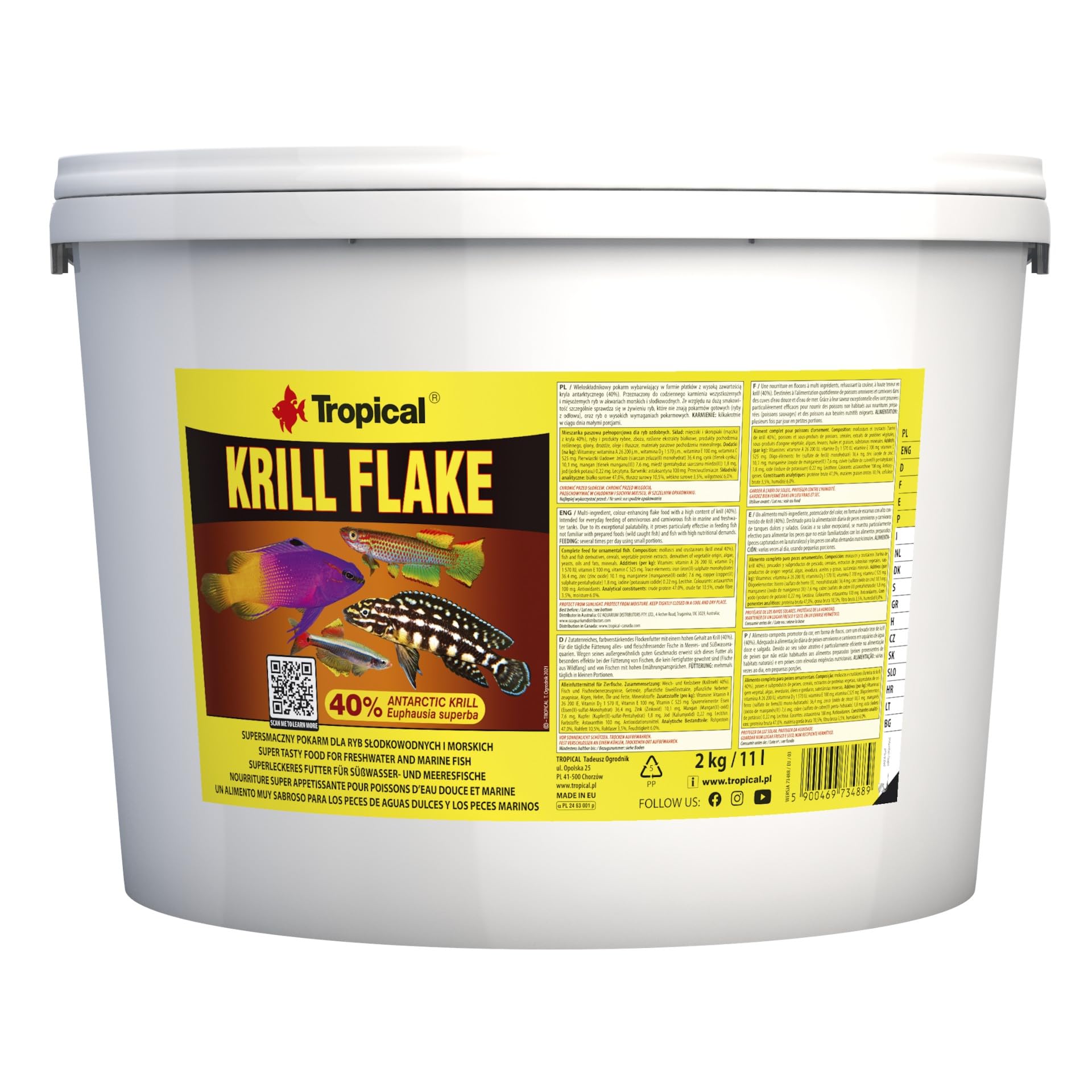 tropical-krill-flake-farb-flockenfutter-mit-krill-11-l image 1