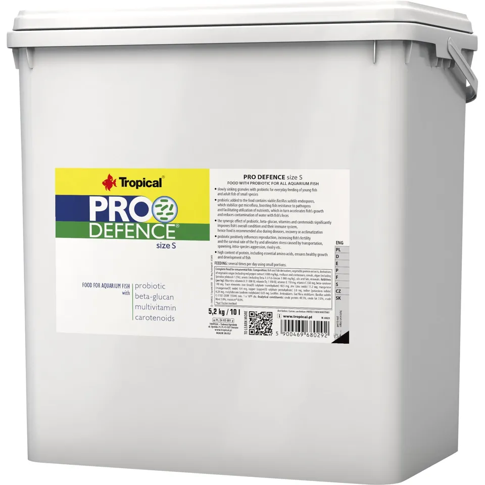 tropical-pro-defence-size-m-10l-probiotik-futter-f-r-alle-aquarienfische image 1