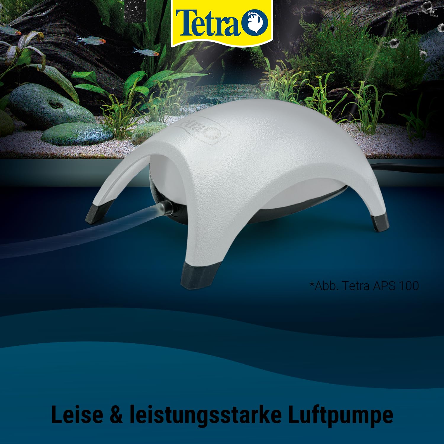 tetra-aps-100-aquarium-luftpumpe-wei-100-l-h-f-r-50-100-l image 3