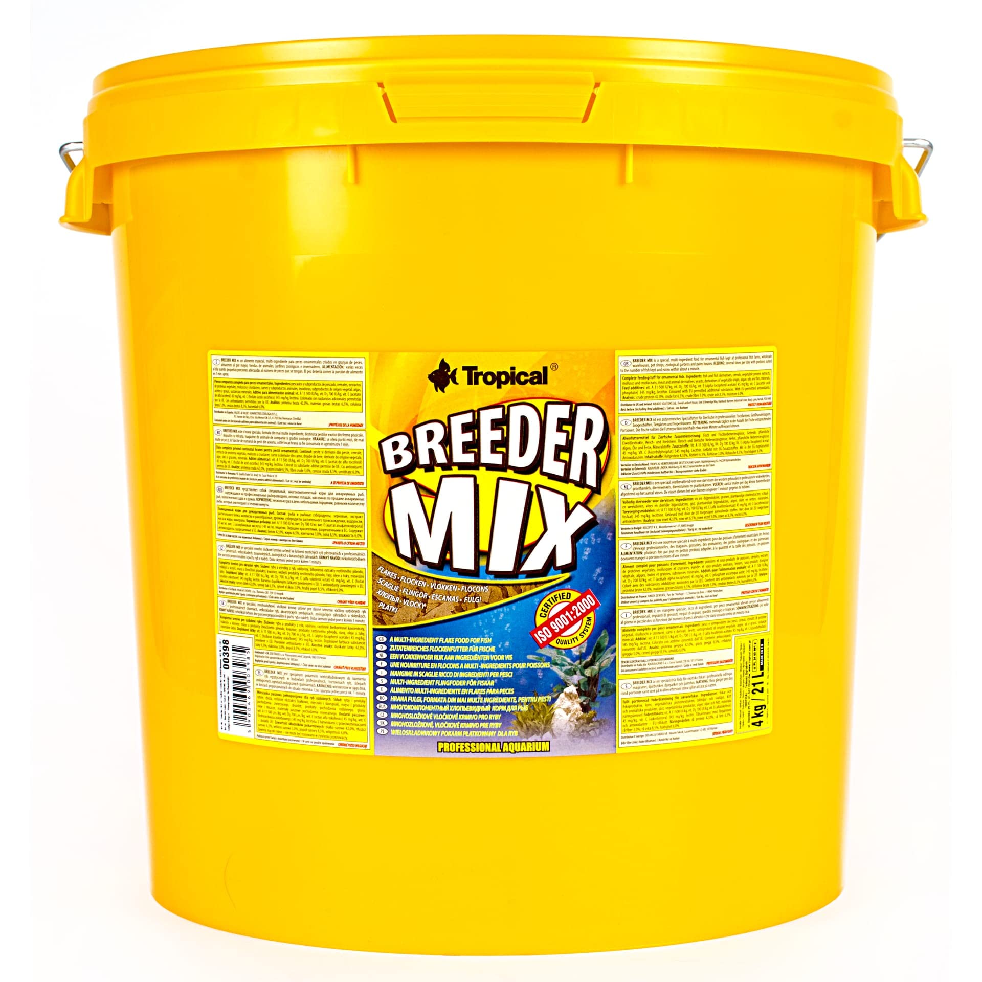 tropical-breeder-mix-flockenfutter-ohne-k-nstliche-farbstoffe-21-liter image 1