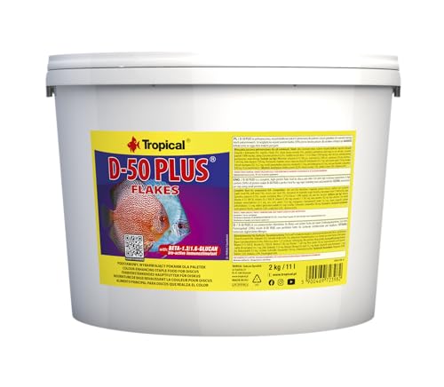 tropical-d-50-plus-11-l-proteinreiches-farbf-rderndes-flockenfutter-f-r-diskusfi image 3