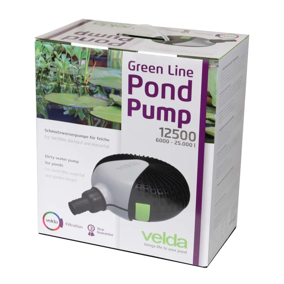 velda-green-line-5000-teichpumpe-5000-l-h-40-w-schmutzwasserpumpe image 1