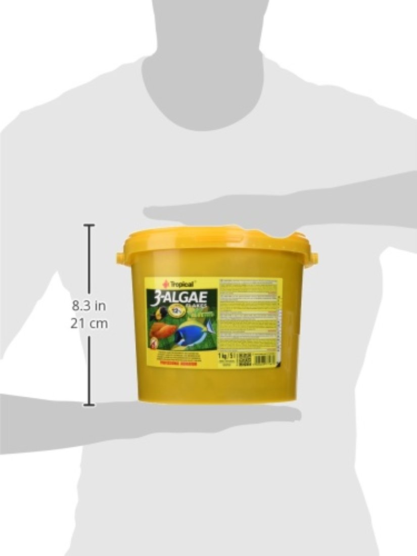 tropical-3-algae-flakes-flockenfutter-mit-3-algen-5l image 3