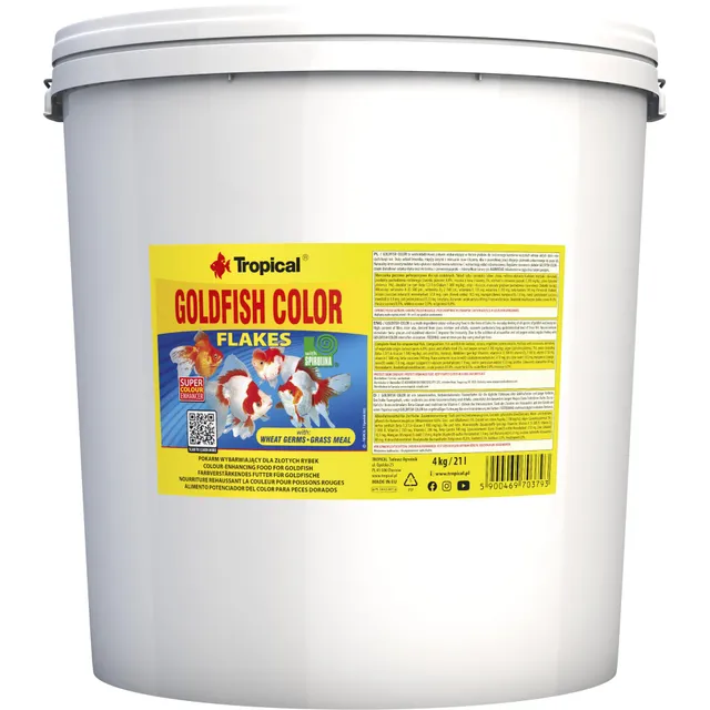 tropical-goldfish-color-flockenfutter-farbenfutter-f-r-goldfische-21-l image 1
