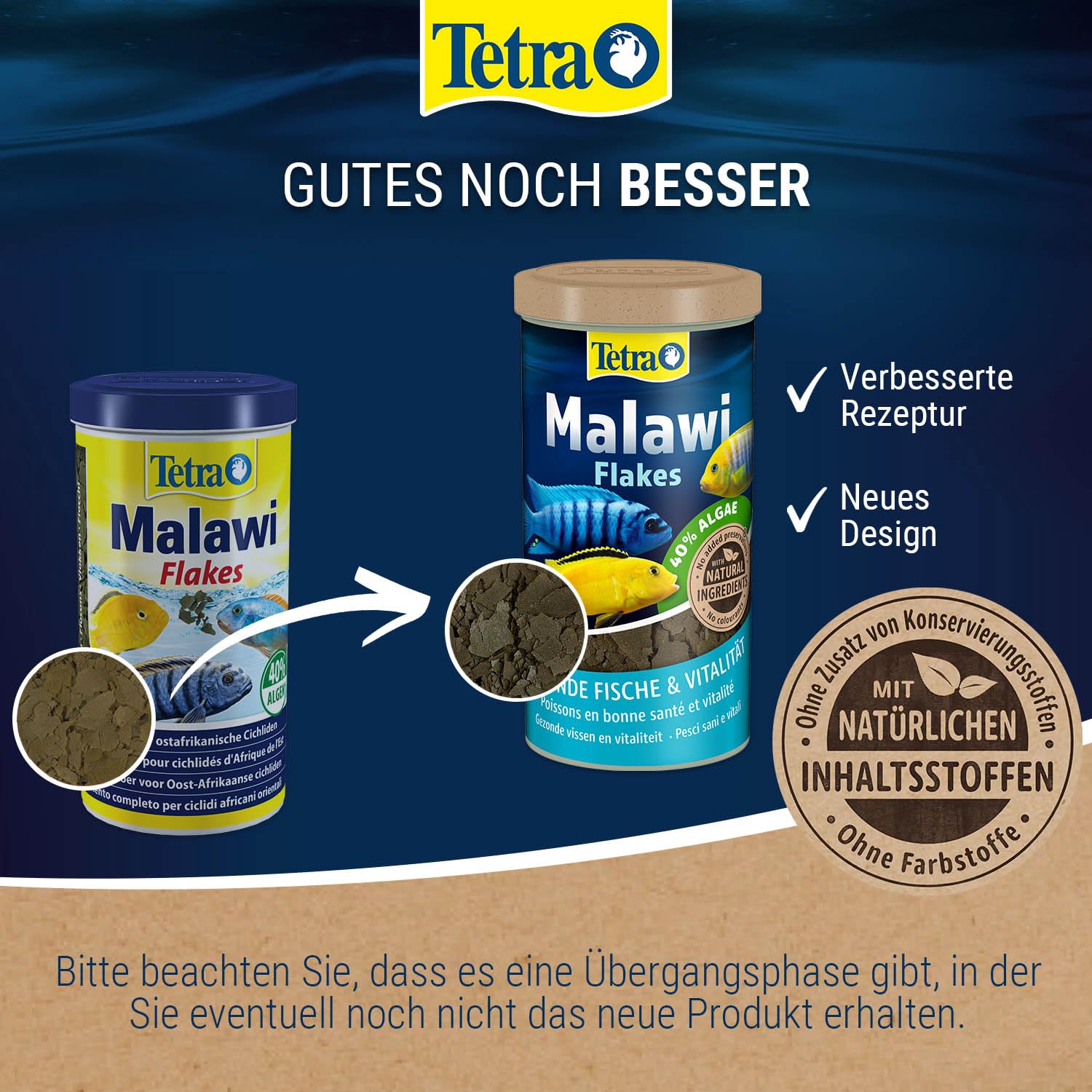 tetra-malawi-flakes-cichliden-flockenfutter-1-l-dose-mit-spirulina-nori-chlorell image 2