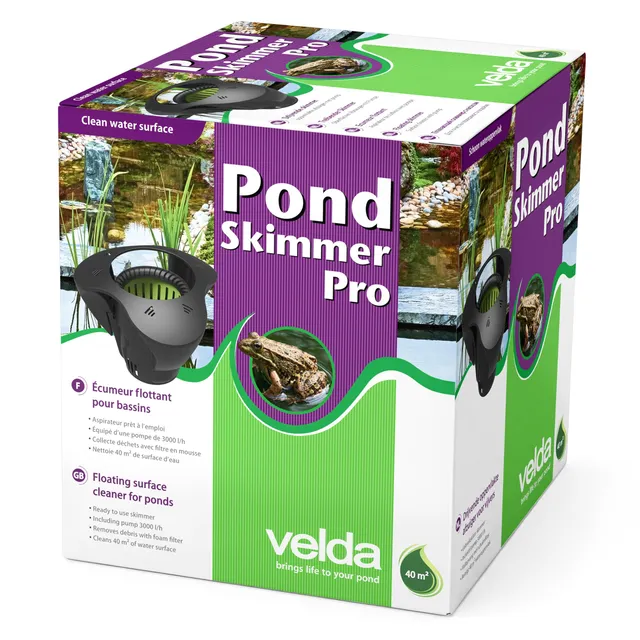 velda-pond-skimmer-pro-schwimmender-oberfl-chenabsauger-mit-pumpe-3-000-l-h image 1