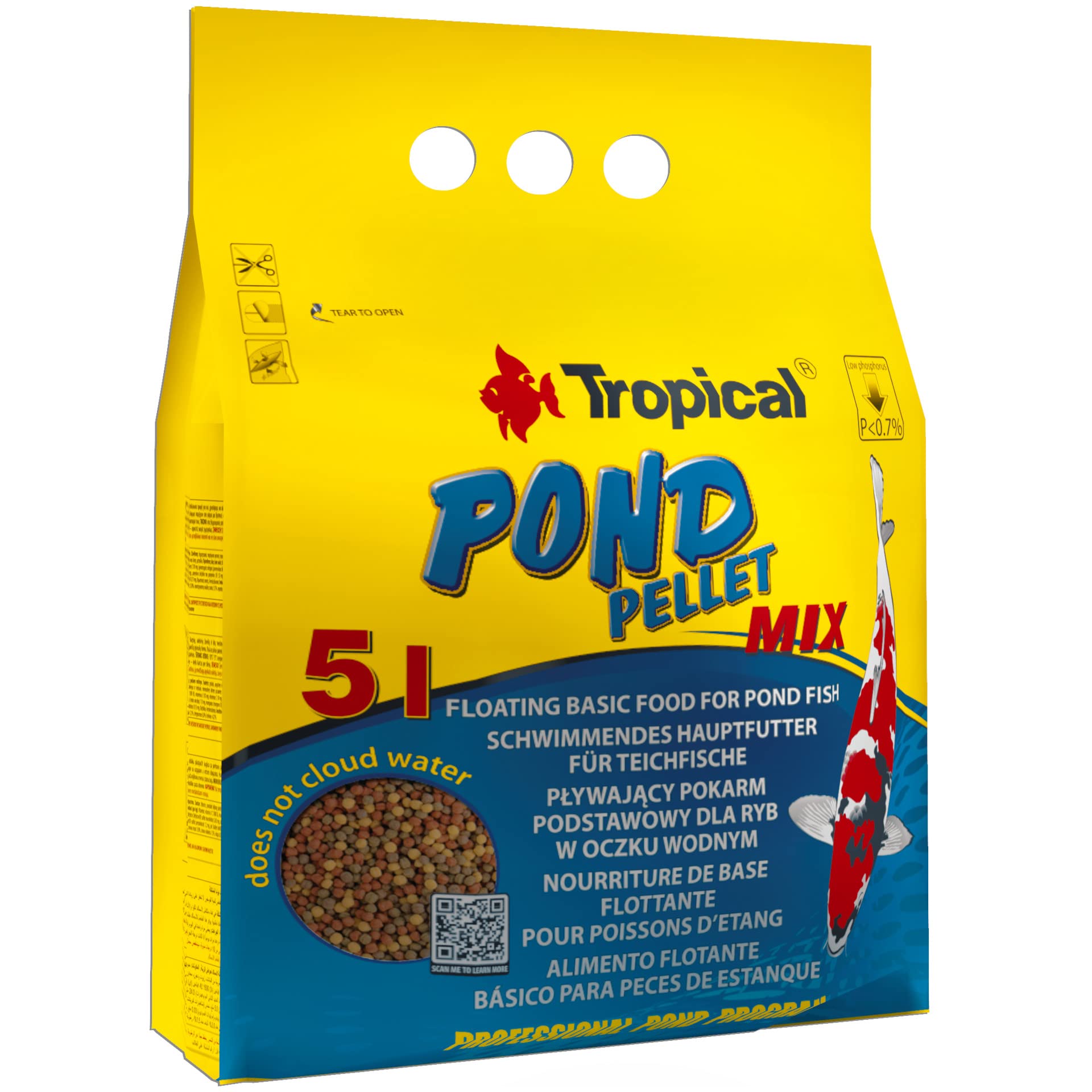 tropical-pond-pellet-mix-schwimmfutter-5-l-650-g image 3