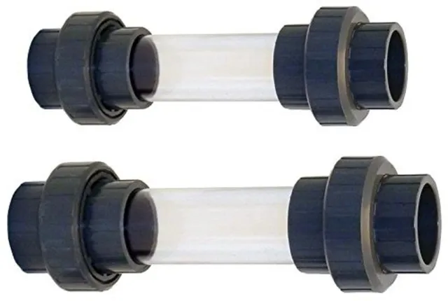 aquaforte-sichtglas-mit-3-3-kupplung-63-mm-grau-32-x-9-x-9-cm image 1