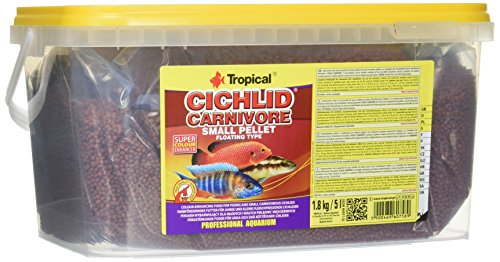 tropical-cichlid-carnivore-small-pellet-5-l-raubfischfutter image 7