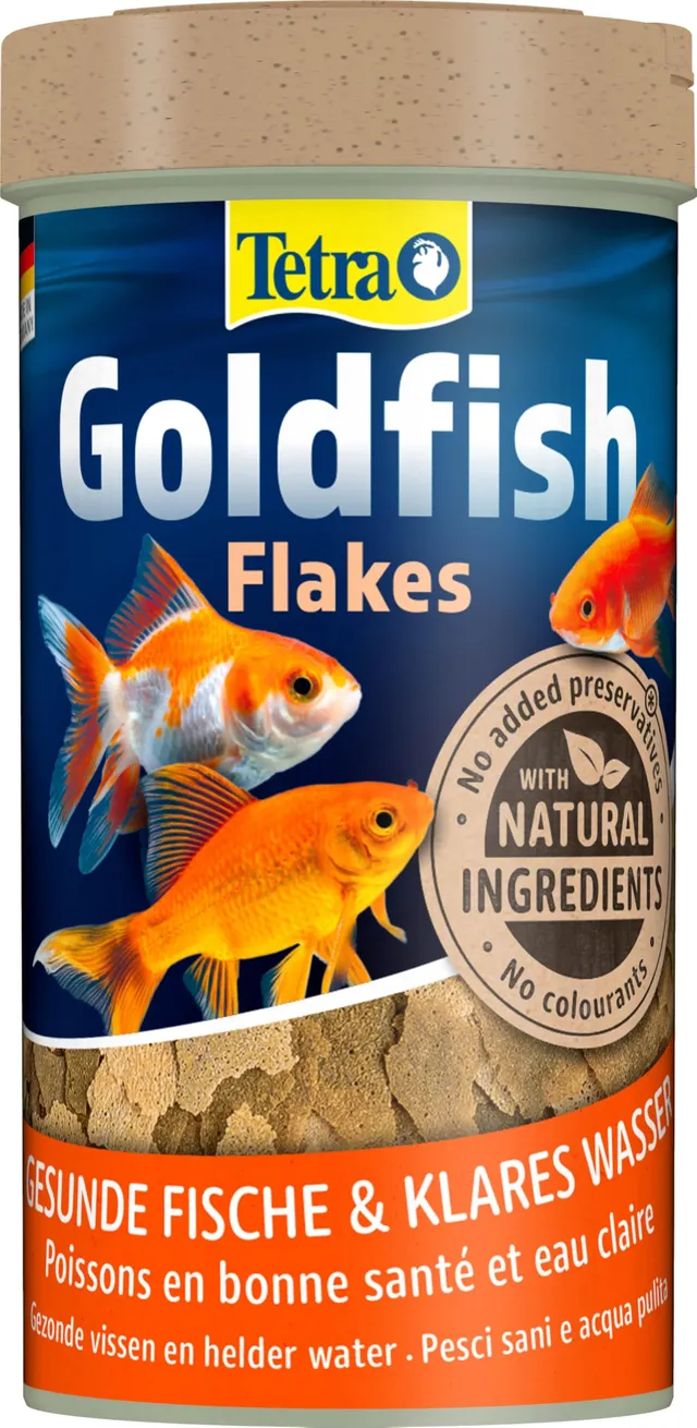 tetra-goldfish-flakes-flockenfutter-250-ml-dose-f-r-goldfische image 1