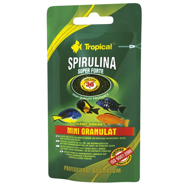 tropical-super-spirulina-forte-mini-gran-22-g-mit-36-spirulina image 1