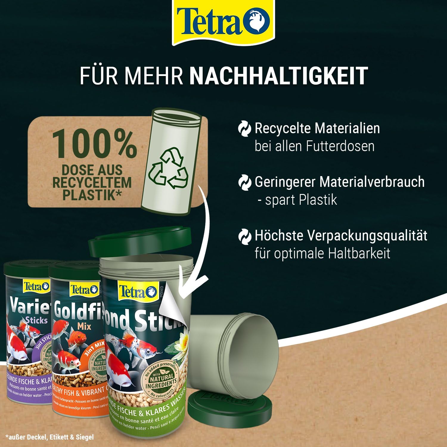 tetra-pond-goldfish-3in1-mix-goldfischfutter-1-l-dose image 7
