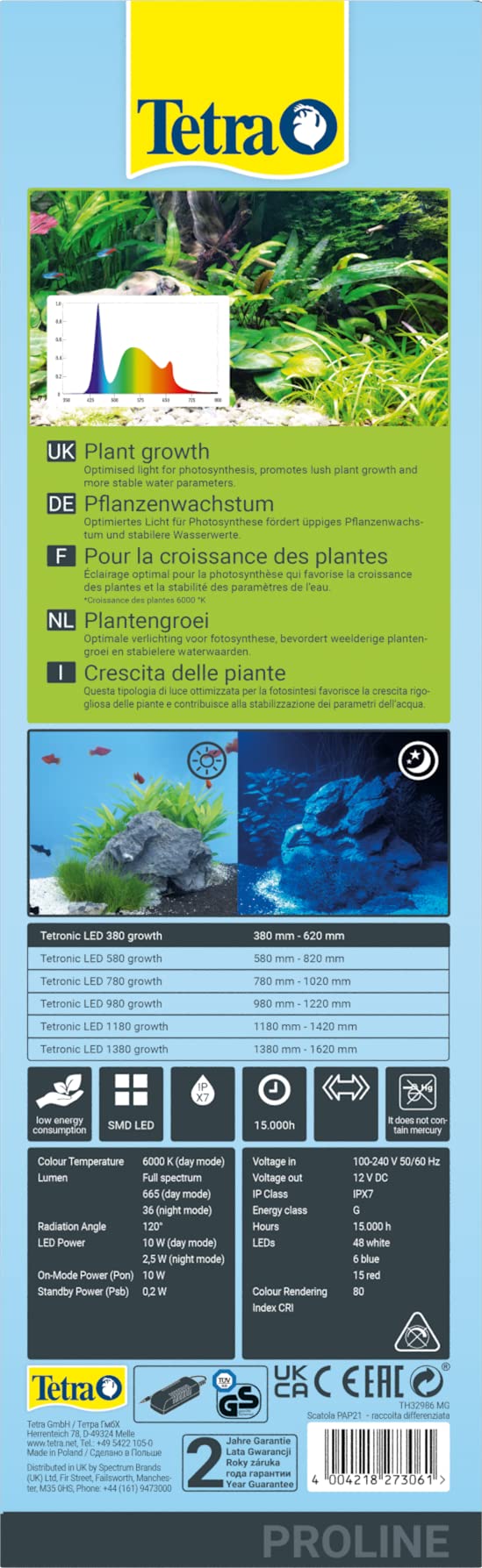 tetra-tetronic-led-proline-380-620-mm-aquarium-beleuchtung-mit-tag-nacht-schaltu image 2