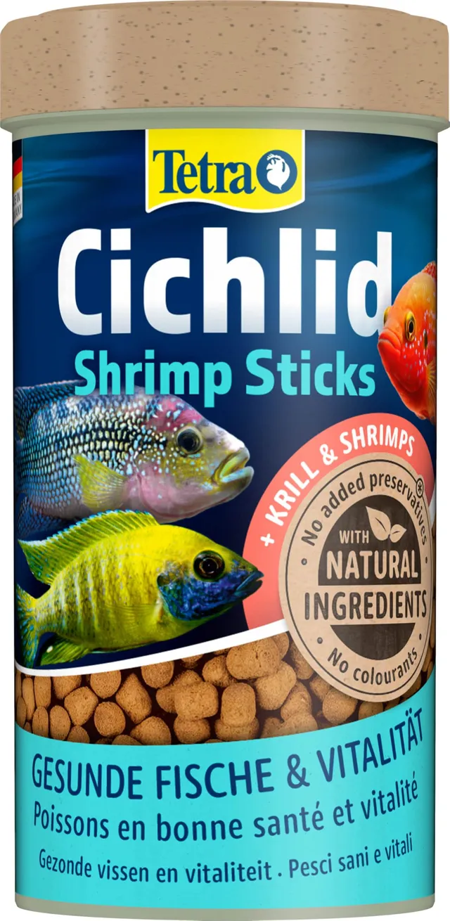 tetra-cichlid-shrimp-sticks-fischfutter-f-r-fleischfressende-cichliden-250-ml image 1