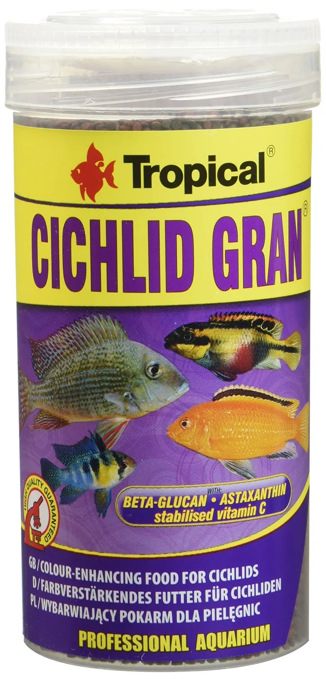 tropical-cichlid-gran-granulatfutter-f-r-cichliden-250-ml image 1