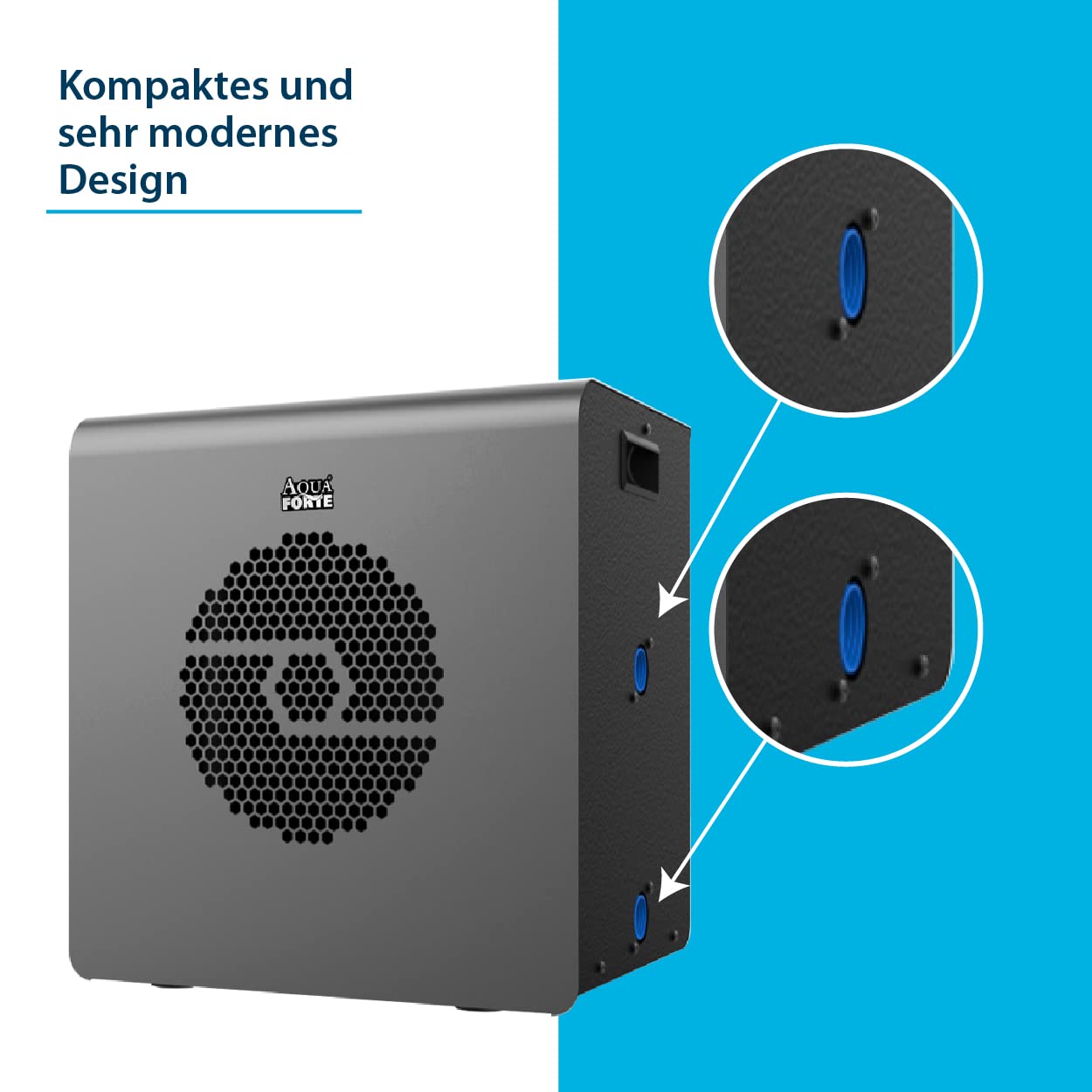 aquaforte-mini-w-rmepumpe-metallgeh-use-5-kw-f-r-pools-10-25-m image 2