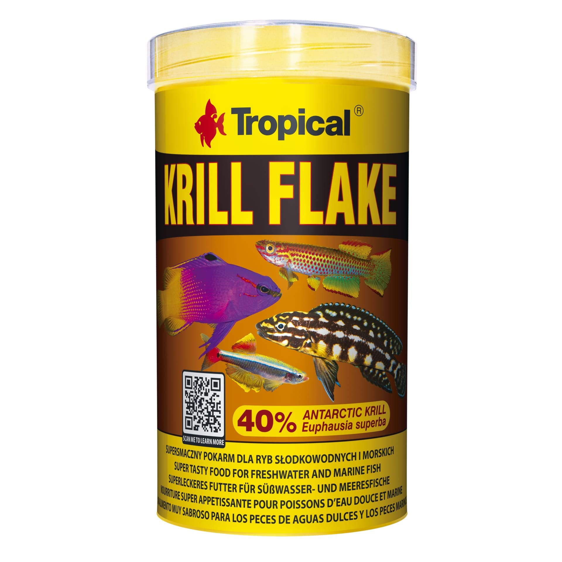 tropical-krill-flake-500-ml-farbverst-rkendes-flockenfutter-mit-40-krill image 1