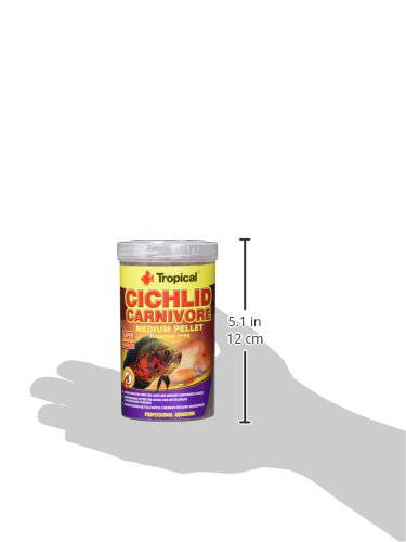 tropical-cichlid-carnivore-medium-pellet-f-r-fleischfressende-cichliden-500-ml image 8