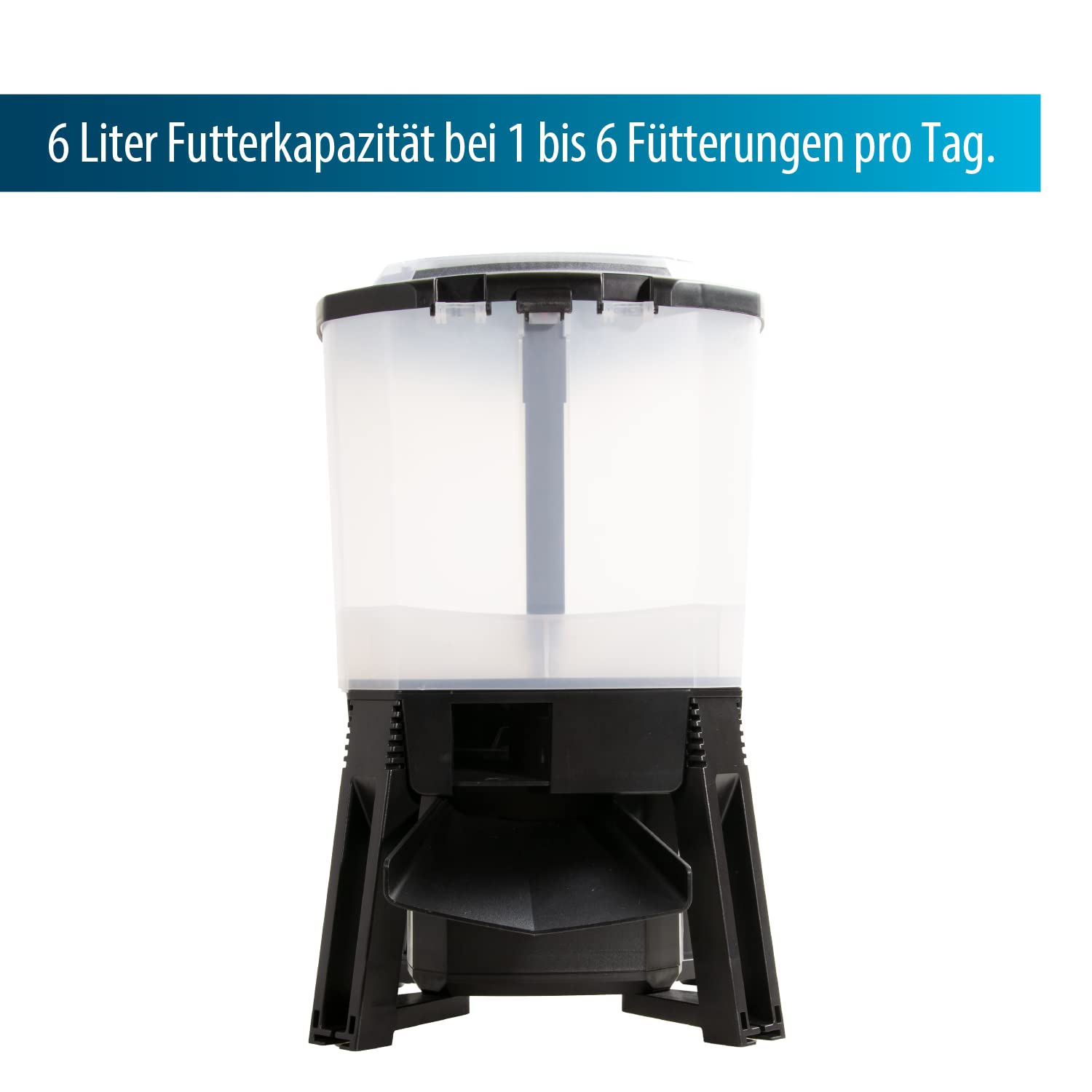 aquaforte-fishfeeder-solar-6-liter-solar-futterautomat-1-6x-t-glich image 2