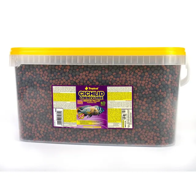 tropical-cichlid-omnivore-medium-pellet-schwimmfutter-4-l image 1