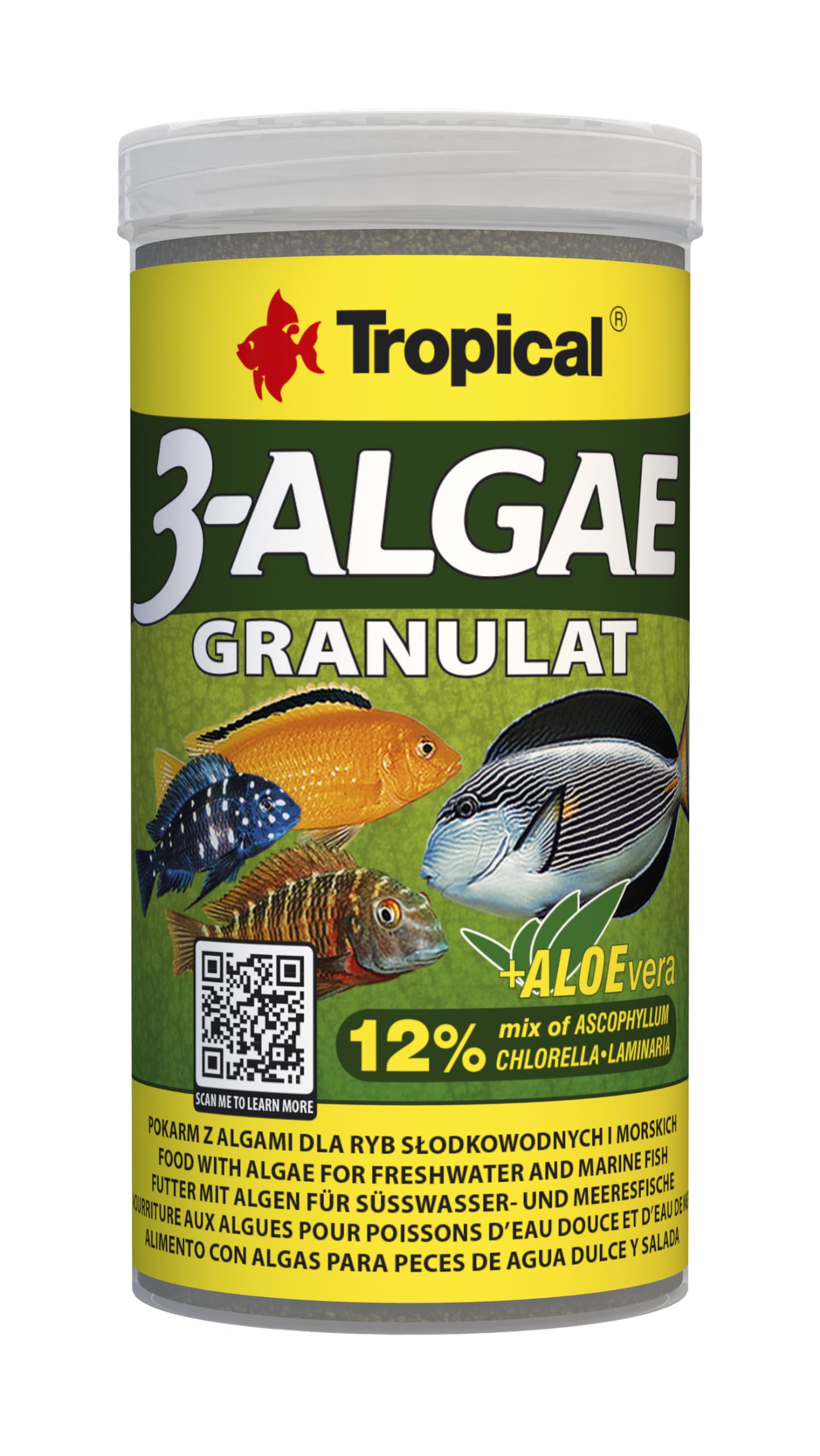 tropical-3-algae-granulat-algenfutter-250-ml-110-g image 1