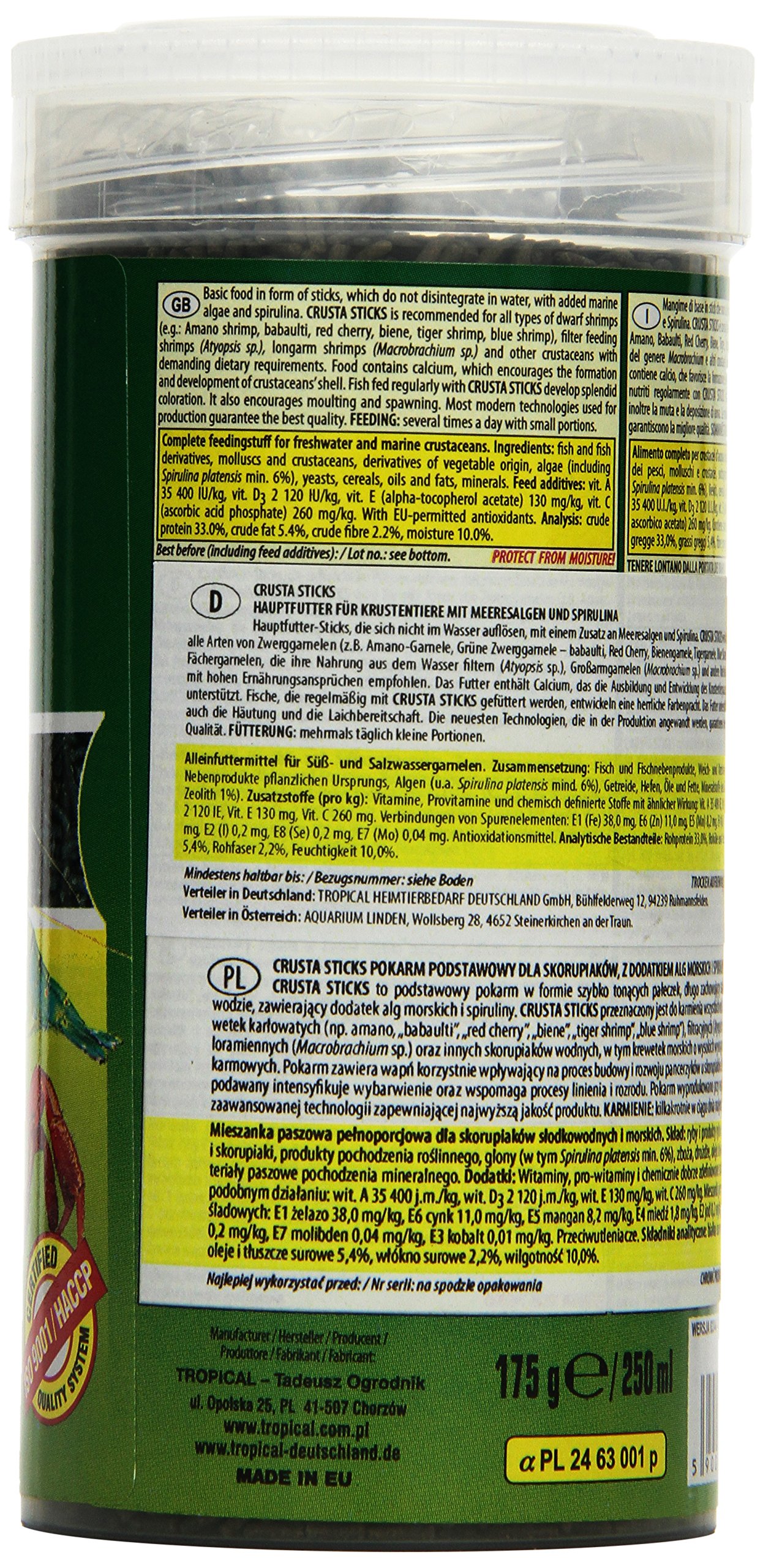tropical-crusta-sticks-250-ml-garnelenfutter-mit-spirulina image 3