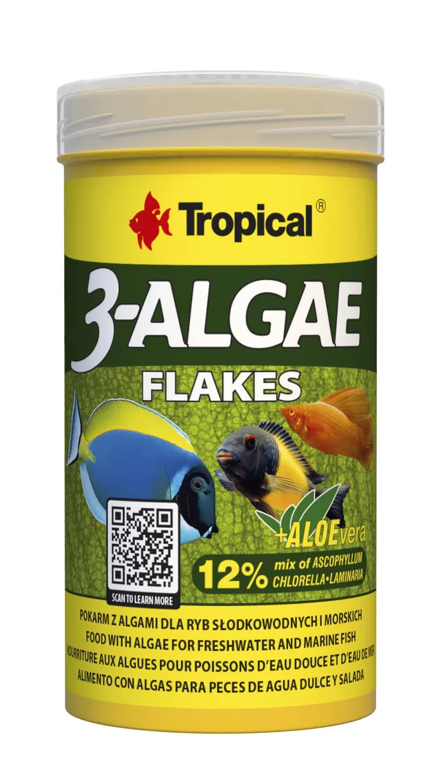 tropical-3-algae-flakes-flockenfutter-100-ml-20-g image 1