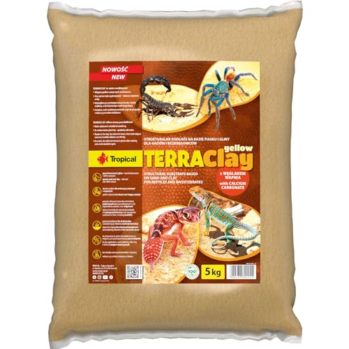 tropical-terraclay-yellow-5-kg-natur-substrat-f-r-w-sten-terrarien image 2