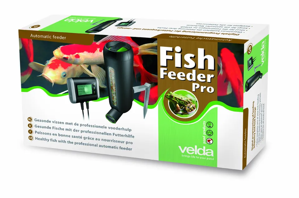 velda-fish-feeder-pro-futterautomat-automatischer-teich-futterspender-3-liter-bi image 1