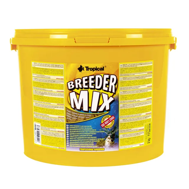 tropical-breeder-mix-flockenfutter-11-l-profi-fischfutter image 1