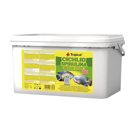 tropical-cichlid-spirulina-medium-sticks-5-l-buntbarschfutter image 3