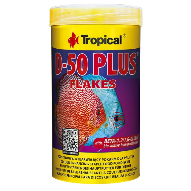tropical-d-50-plus-flockenfutter-f-r-diskus-und-tropische-fische-250-ml-250-g image 1