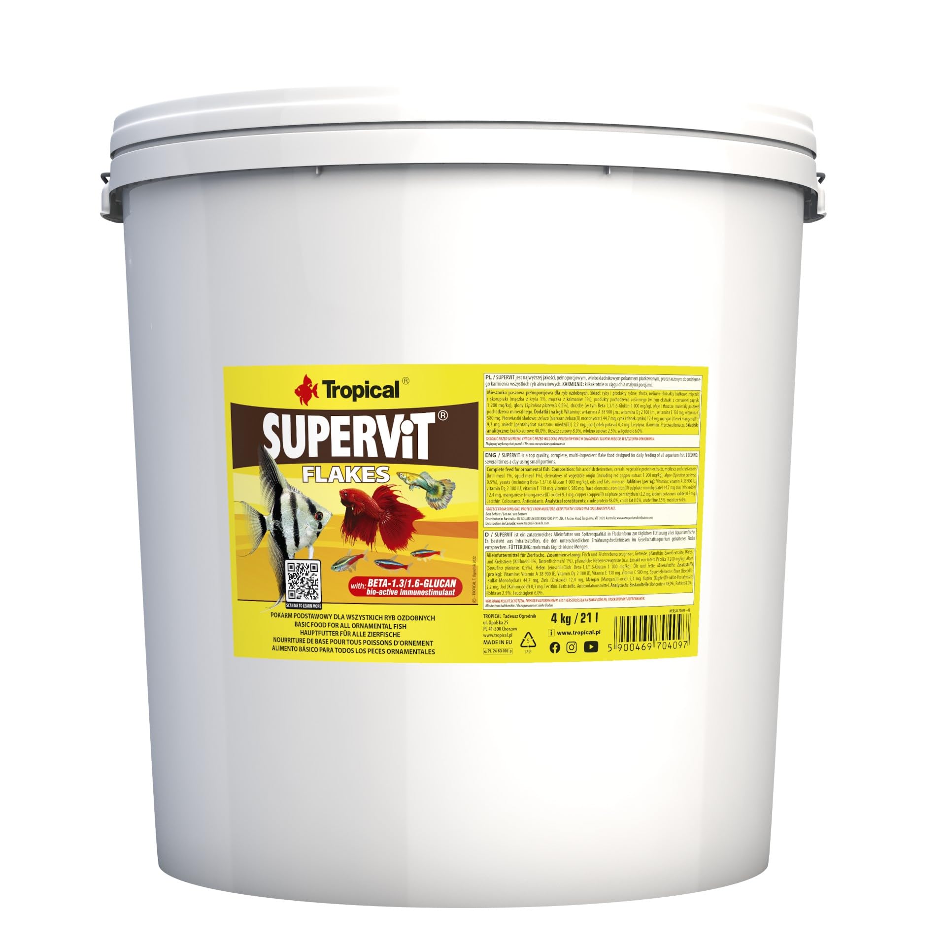 tropical-supervit-premium-hauptfutter-flocken-f-r-zierfische-21-liter image 1