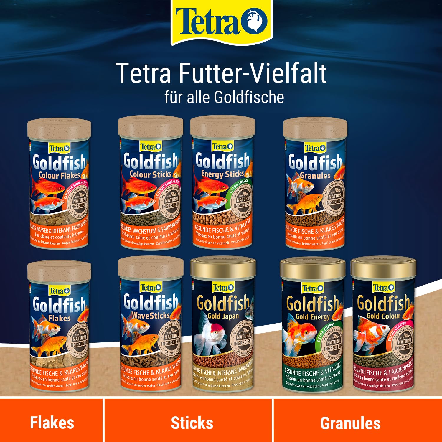 tetra-goldfish-crisps-goldfischfutter-250-ml-dose-f-r-kaltwasserfische image 8