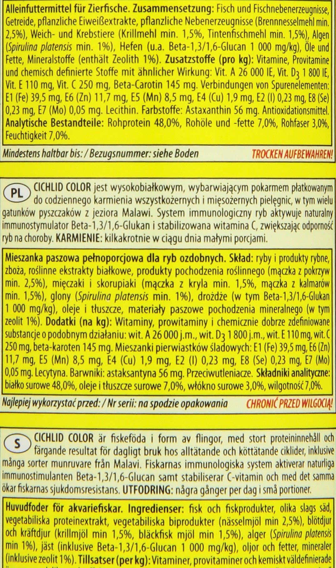 tropical-cichlid-color-flockenfutter-250-ml image 4