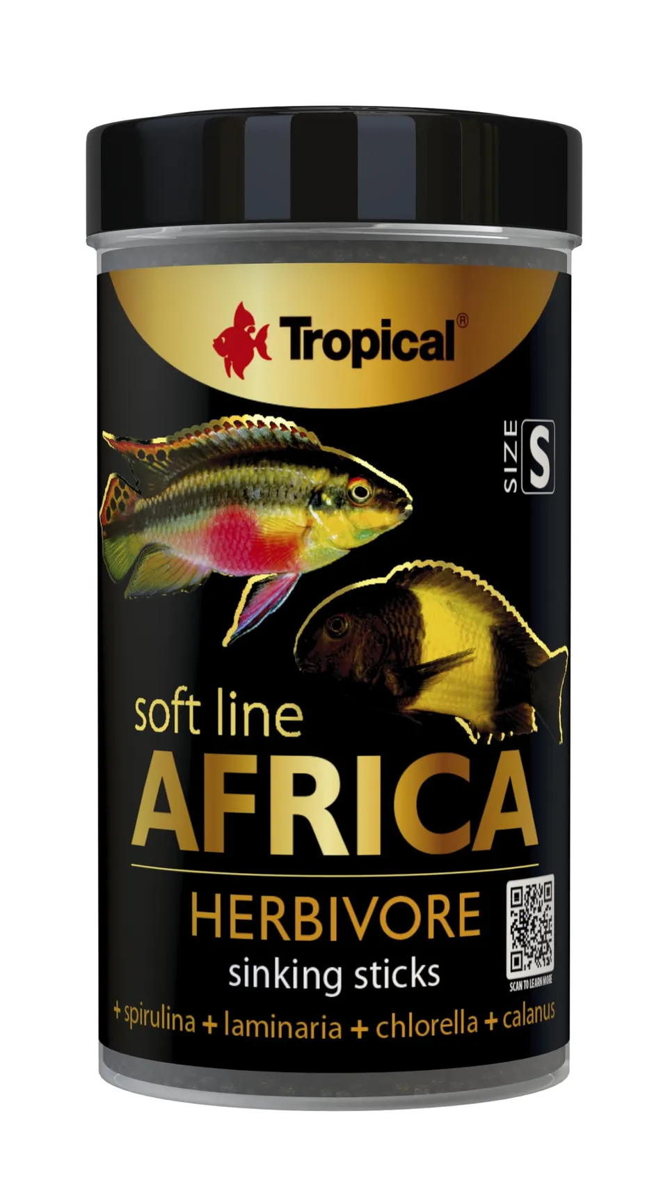 tropical-soft-line-africa-herbivore-size-s-pflanzenfresser-granulat-100ml-60g image 1