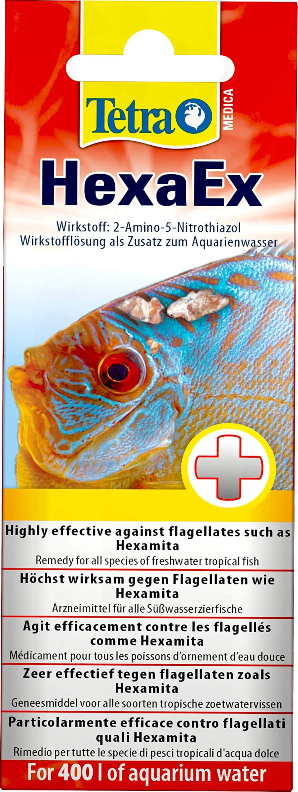tetra-medica-hexaex-20-ml-gegen-lochkrankheit-bei-s-wasserzierfischen image 1