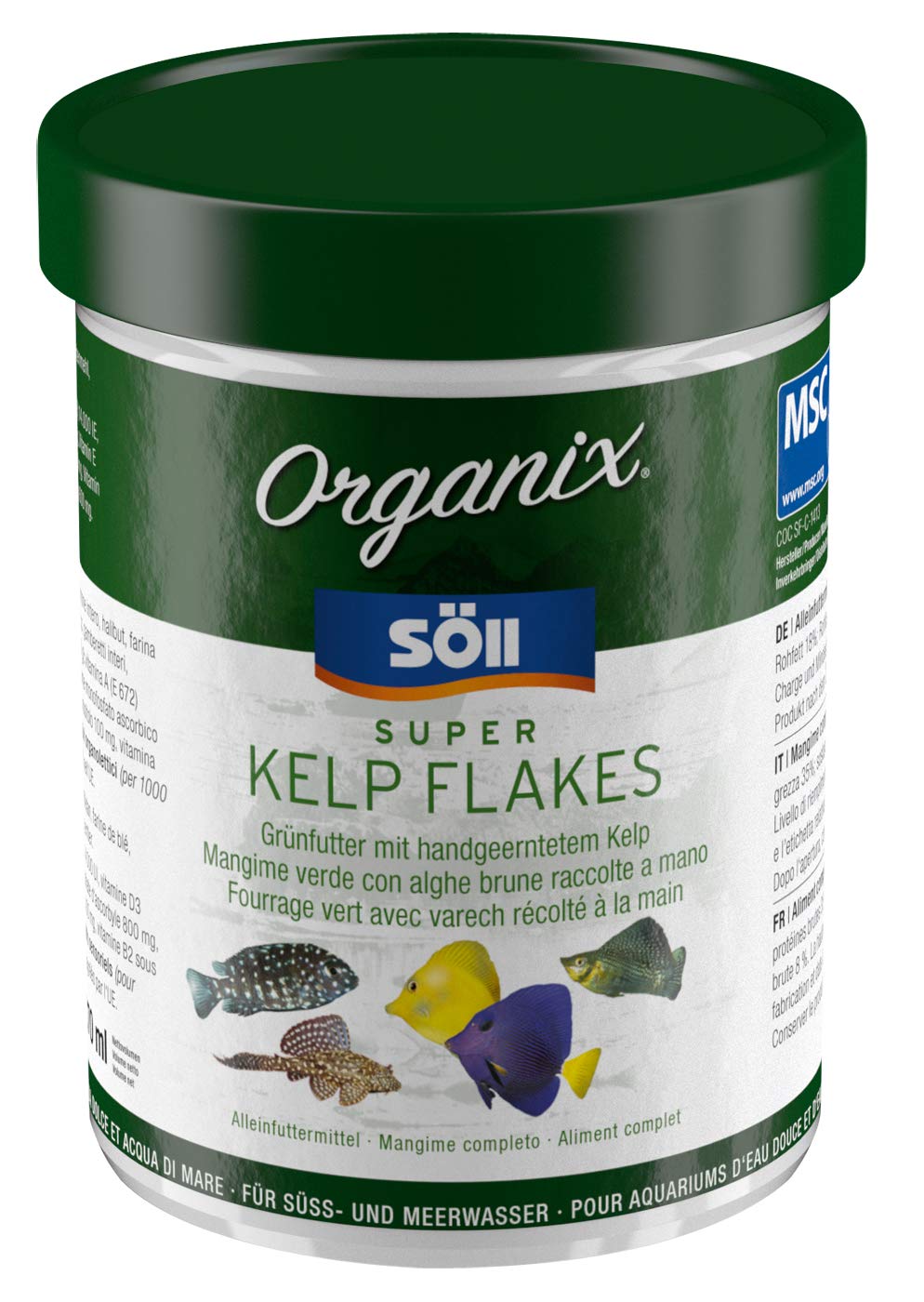 s-ll-organix-super-kelp-flakes-pflanzenfresser-flocken-130-ml image 3