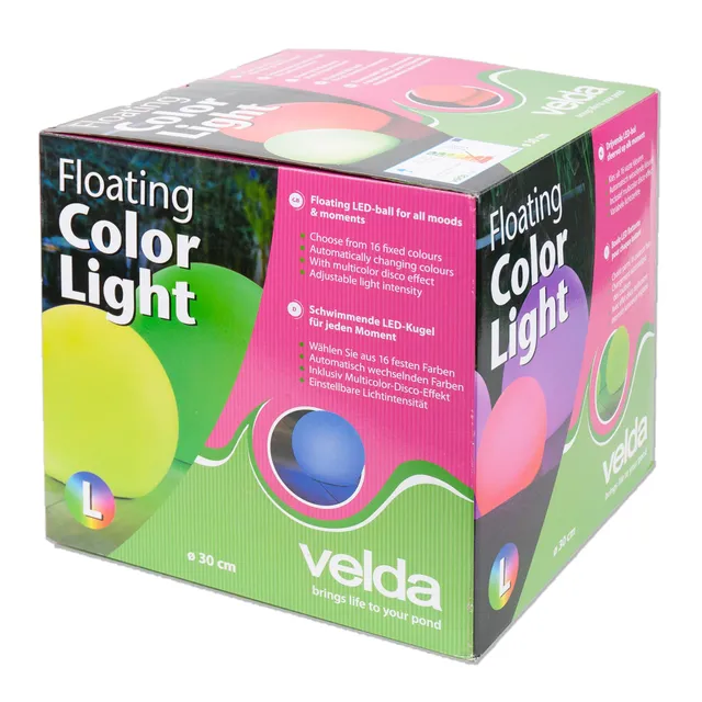 velda-garden-colour-light-led-kugel-30-cm-schwimmend-16-farben-mit-fernbedienung image 1
