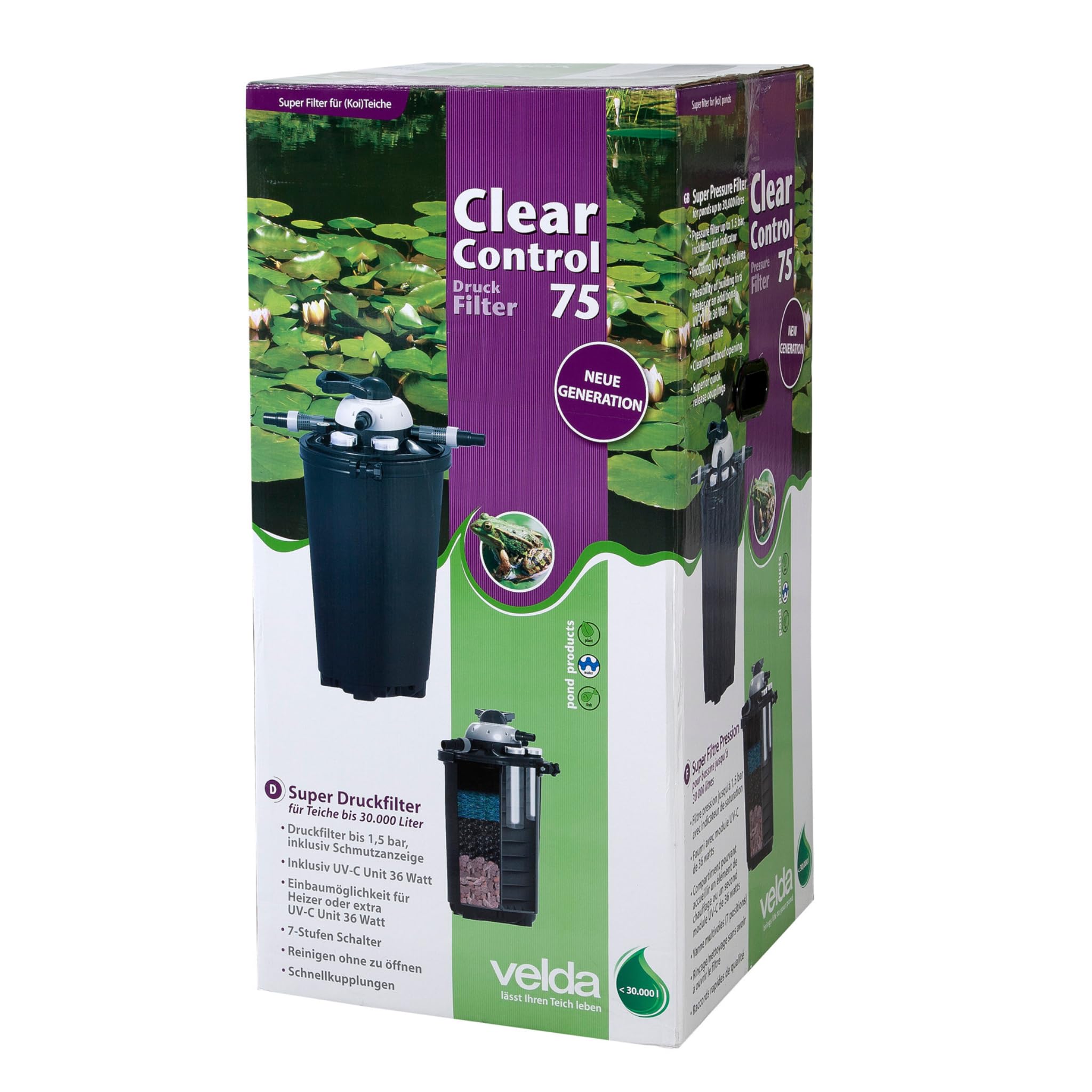 velda-clear-control-75-druckfilter-uv-c-36-watt image 7