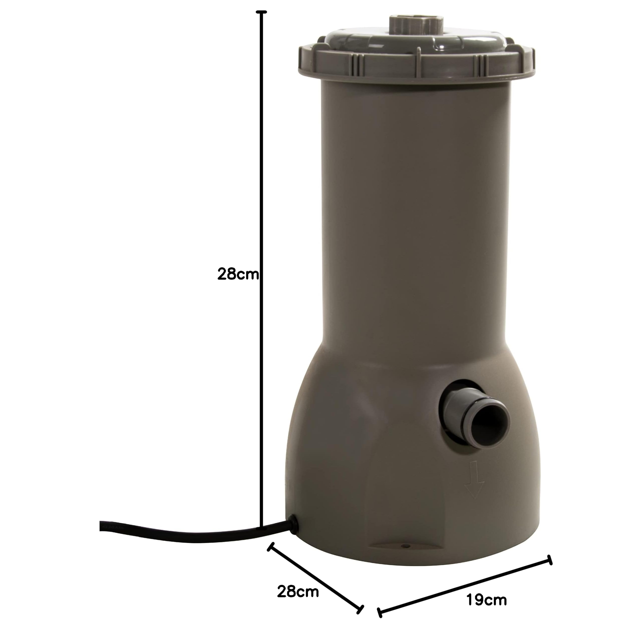 aquaforte-aqualoon-ez-clean-100-patronenfilter-mit-pumpe-100w image 7